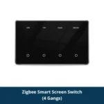 ⁦سويتش Zemismart Zigbee Smart Screen Switch أفقي 1/2/3/4 Gang⁩ - الصورة ⁦6⁩