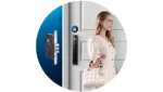 ⁦قفل فيليبس الذكي DDL902-MVP-11HWS Push-Pull بتقنية التعرف على الوجه وكف اليد⁩ - الصورة ⁦16⁩