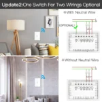 MOES Zigbee Smart Switch 1/2/3/4 Gang - Image 16