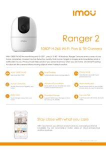 كاميرا مراقبة داخلية IMOU Ranger 2 3MP بتحريك 360° - الصورة 4
