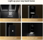 EZVIZ DL50FVX Dual-Camera Smart Lock with Face Recognition and Palm Vein Unlocking - Image 8