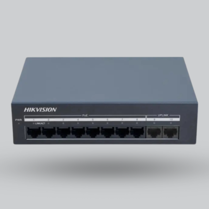 سويتش Hikvision DS-XS10G-P Gigabit PoE بـ 10 منافذ